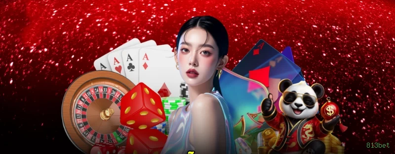 Imagem promocional do login da 813bet